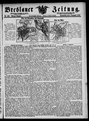 Breslauer Zeitung on Sep 3, 1870
