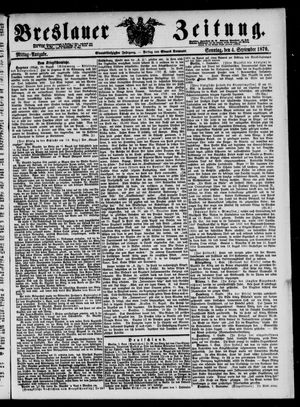 Breslauer Zeitung vom 04.09.1870