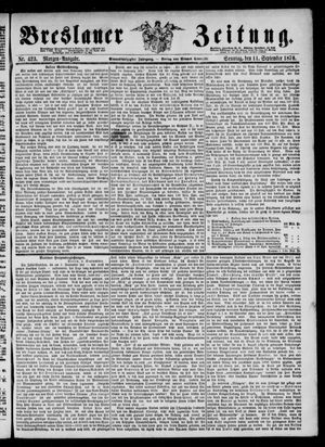 Breslauer Zeitung vom 11.09.1870