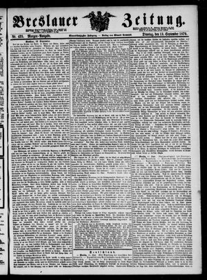 Breslauer Zeitung on Sep 13, 1870