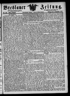 Breslauer Zeitung vom 16.09.1870