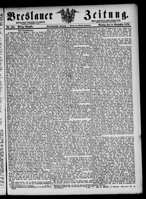 Breslauer Zeitung vom 19.09.1870