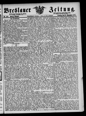 Breslauer Zeitung vom 20.09.1870