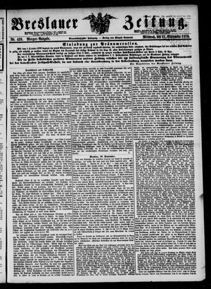 Breslauer Zeitung on Sep 21, 1870