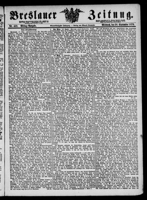 Breslauer Zeitung vom 28.09.1870