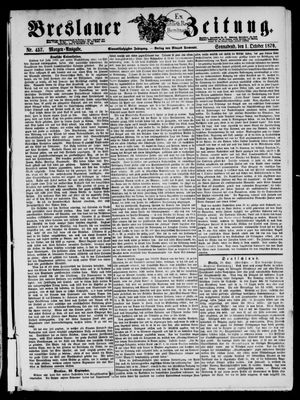 Breslauer Zeitung on Oct 1, 1870