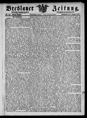 Breslauer Zeitung on Oct 1, 1870