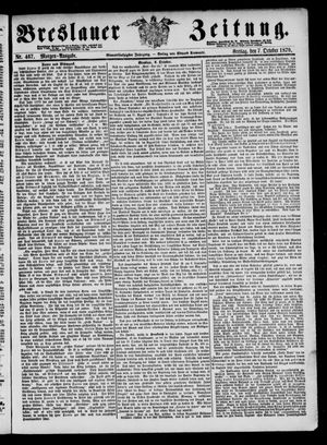 Breslauer Zeitung on Oct 7, 1870