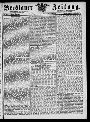 Breslauer Zeitung on Oct 11, 1870