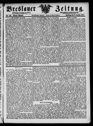 Breslauer Zeitung vom 23.10.1870
