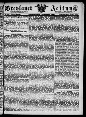 Breslauer Zeitung on Oct 27, 1870