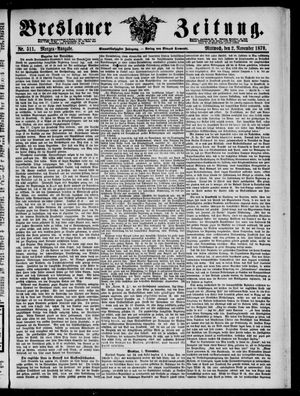 Breslauer Zeitung on Nov 2, 1870