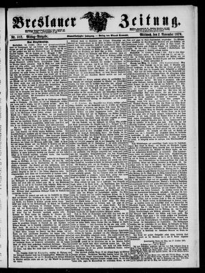 Breslauer Zeitung on Nov 2, 1870