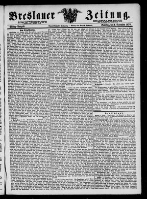 Breslauer Zeitung vom 06.11.1870