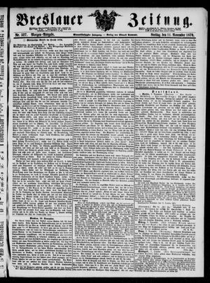 Breslauer Zeitung on Nov 11, 1870