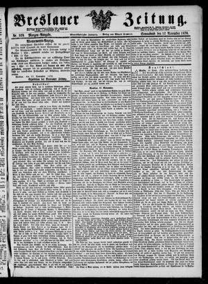 Breslauer Zeitung vom 12.11.1870