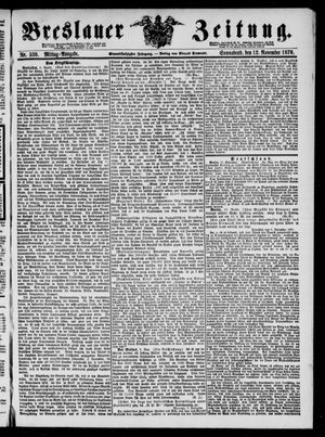 Breslauer Zeitung on Nov 12, 1870
