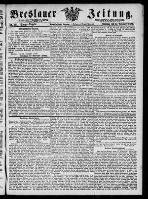 Breslauer Zeitung vom 13.11.1870