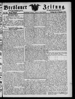 Breslauer Zeitung vom 15.11.1870