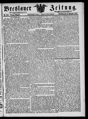 Breslauer Zeitung on Nov 16, 1870