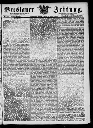 Breslauer Zeitung vom 19.11.1870