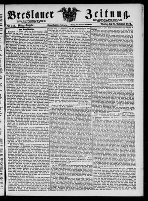 Breslauer Zeitung vom 21.11.1870