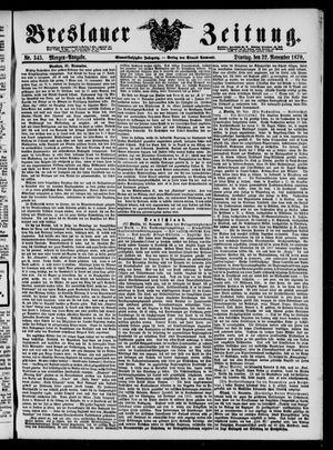 Breslauer Zeitung on Nov 22, 1870