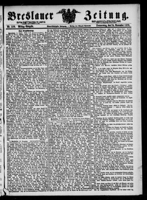 Breslauer Zeitung vom 24.11.1870
