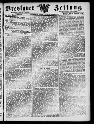 Breslauer Zeitung vom 30.11.1870