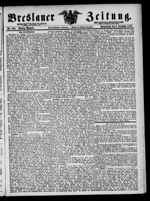 Breslauer Zeitung on Dec 3, 1870