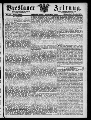 Breslauer Zeitung vom 07.12.1870