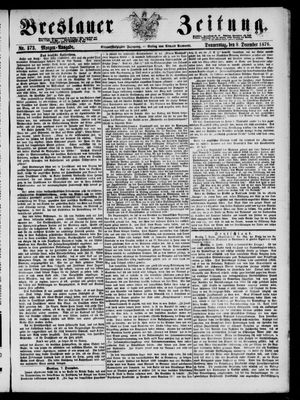 Breslauer Zeitung vom 08.12.1870