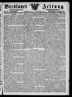 Breslauer Zeitung vom 10.12.1870