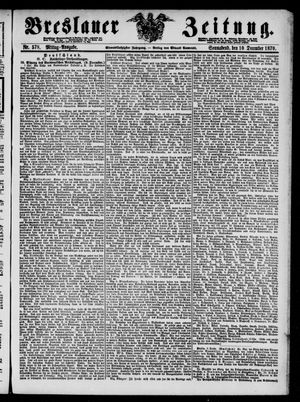 Breslauer Zeitung on Dec 10, 1870