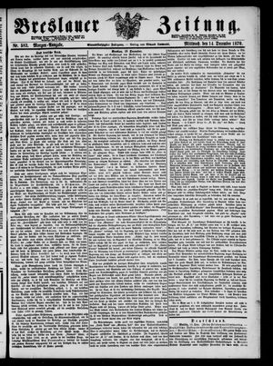 Breslauer Zeitung on Dec 14, 1870