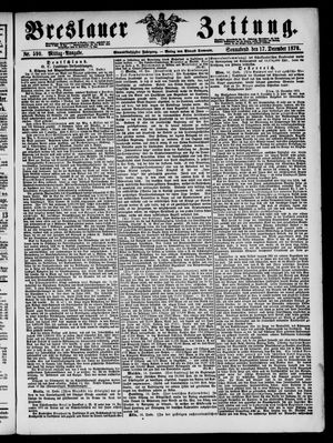 Breslauer Zeitung vom 17.12.1870