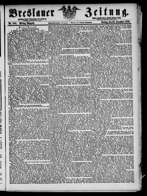 Breslauer Zeitung vom 23.12.1870