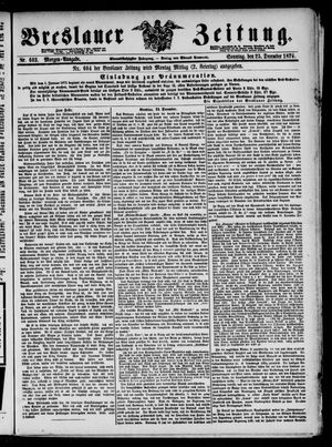 Breslauer Zeitung on Dec 25, 1870