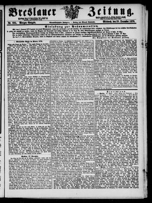 Breslauer Zeitung vom 28.12.1870