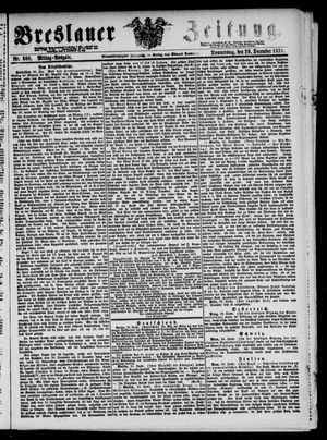 Breslauer Zeitung vom 29.12.1870