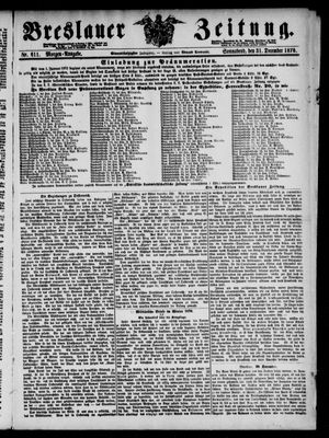 Breslauer Zeitung vom 31.12.1870