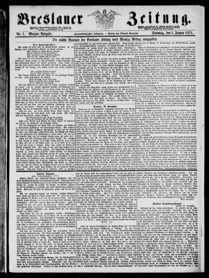 Breslauer Zeitung on Jan 1, 1871