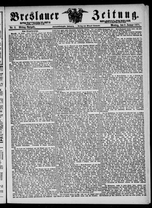 Breslauer Zeitung on Jan 2, 1871