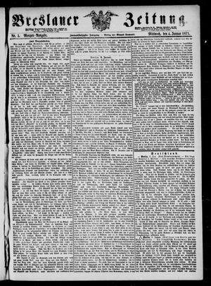 Breslauer Zeitung vom 04.01.1871