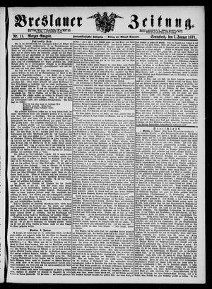 Breslauer Zeitung on Jan 7, 1871