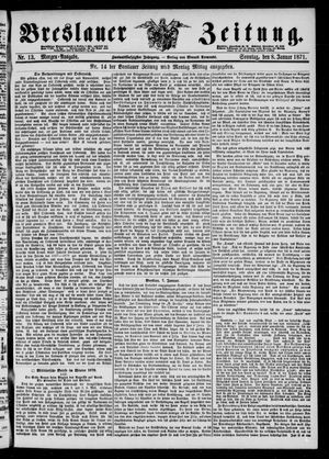 Breslauer Zeitung vom 08.01.1871
