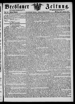 Breslauer Zeitung on Jan 9, 1871