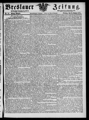 Breslauer Zeitung vom 10.01.1871