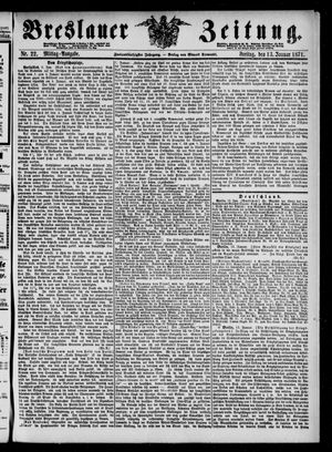 Breslauer Zeitung on Jan 13, 1871