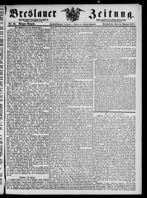 Breslauer Zeitung vom 14.01.1871